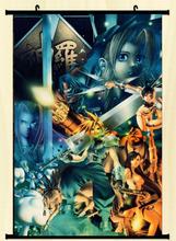 Аниме постер домашнее украшение японский carHot Final Fantasy 7 постер FFVII игровой постер Square IX игра Аниме коллаж арт 60*90 см 2024 - купить недорого