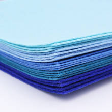 CMCYILING 40 pcs Blue Felt Cloth 1mm Hard Felt Fabric Needlework DiyNeedle Sewing Handmade Fieltro Feltro Entretela A6 2024 - buy cheap