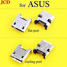 Jcd conector para carregador usb, conector de base para carregamento, porta micro usb, substituição e reparo para asus k00f k004 me302c fonepad 7 me180 me102 2024 - compre barato