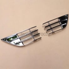 For Mazda 6 M6 Atenza 2013 2014 2015 Chrome Front Bottom Grille Grill Frame Protector Cover Trim Car styling 2pcs 2024 - buy cheap