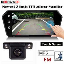 Koorinwoo-Monitor táctil inalámbrico para coche, pantalla Digital 1024x600, USB, Bluetooth, reproductor MP5, Explorer, cámara de visión trasera, aparcamiento 2024 - compra barato