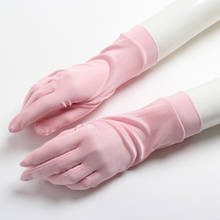 Sexy Summer Female UV Protection Sunscreen Short Sun Natural Silk Knit Gloves Fashion Women Thin Driving Skin Beauty Gloves A60 2024 - купить недорого
