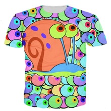 YX-Camiseta de chica con estampado de pintura 3D, camiseta de buena calidad de Hip Hop, secado rápido, verano, fiesta 2024 - compra barato