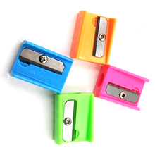 Pencil Sharpener Cute Sweet Candy Colored Pencil Sharpener Kids School Supplies Stationery Office Accessories 10Pcs/lot 2024 - buy cheap