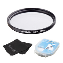 RISE(UK) 62 mm Neutral Density ND2 Filter FOR ALL Camera lens+case +gift 2024 - buy cheap