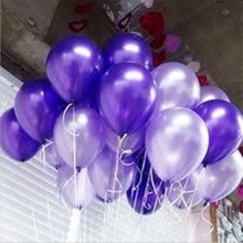 Свадебные украшения фиолетовый шар 10 шт. толстые 1,5 г латексные воздушные шары надувной воздушный шар для дня рождения, Рождества, принадлежности для вечеринки воздушный шар 2024 - купить недорого