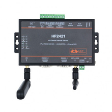 Servidor serie HF2421 4G Doble puerto RS232 RS485 RS422 a Ethernet Wifi 4G 3G GPRS convertidor de red 2024 - compra barato