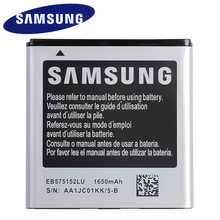 SAMSUNG Original Replacement Battery EB575152LU For Samsung Galaxy S I9000 i9001 I9003 I589 I8250 I919 D710 I779 i9105 1650mAh 2024 - buy cheap