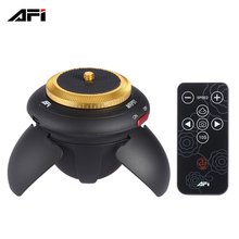 AFI-Mini cabeza panorámica eléctrica MRP01, trípode con lapso de tiempo de rotación de 360 grados, cabeza para palo de Selfie, teléfonos inteligentes para cámara GoPro 2024 - compra barato