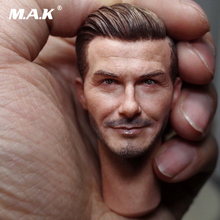 1/6 Scale Male Figure Accessory Soccer Star David Beckham Head Sculpt Model Toys for 12" Man Body Model Toy 2024 - buy cheap