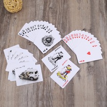 Juego de cartas de PVC de póker, juego de mesa divertido para fiesta familiar, a prueba de agua, Plástico 2024 - compra barato