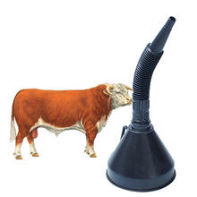 1PCS plástico cavalo gado vaca alimentação oral curar tratamento equipamentos para dosagem de encharcar o encharcamento veterinária instrumentos agrícolas 2024 - compre barato