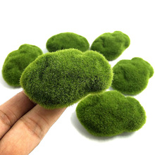 4 Size Micro Landscape Garden Miniature Decoration Ornament Artificial Fake Moss Lawn Mossy Stone Model Toy DIY Accessories 2024 - buy cheap