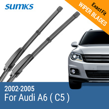 SUMKS Wiper Blades for Audi A6 ( C5 ) 22"&22" Fit Slider Arms 2002 2003 2004 2005 2024 - buy cheap