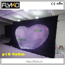 Free Shipping Top Quality LED Video Cloth for Wedding Party Festival 2024 - buy cheap