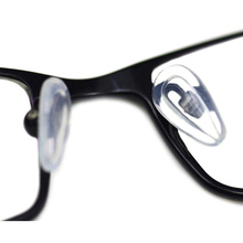 Almohadillas de silicona transparente para gafas, almohadillas suaves para la nariz, tornillo ovalado, novedad, 1 par = 2 uds. 2024 - compra barato