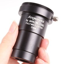 Angeleyes 1.25 "m42 lente barlow 5x espaço telescópio astronômico espelho profissional spotting scope ampliação acessórios 2024 - compre barato