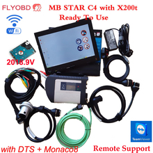 Herramienta de diagnóstico SD Star 4 AA + MB, conexión SD C4 para coche y camión, escáner con Software V2020.03 y ordenador portátil T420 i5 4G listo para usar 2024 - compra barato