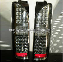 Для TOYOTA HIACE Full LED задние фонари дымчатые черные цвета 2005-2013 год TW 2024 - купить недорого