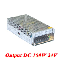 S-150-24 switching power supply 150W 24v 6A,Single Output ac dc converter for Led Strip,AC110V/220V Transformer to DC 24V 2024 - buy cheap