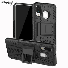 Capa para samsung galaxy a40, capa de borracha dura à prova de choque para samsung galaxy a40 a405f/ds a405fn 5.9" 2024 - compre barato