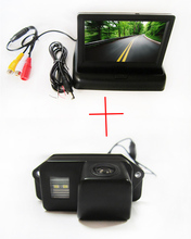Color CCD Car Rear View Camera for Mitsubishi Lancer Evolution,with 4.3 Inch foldable LCD TFT Monitor 2024 - buy cheap