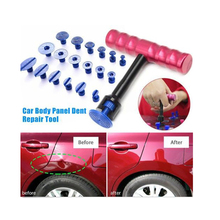 Car Paintless Dent Repair Hail Removal Kit PDR Tool with 18 Pulling Tabs for Auto Body Repair Too Slide Hammer Dent Puller Kit 2024 - buy cheap