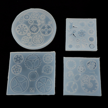 Molde decorativo de resina para manualidades fabricación de joyas DIY molde de silicona para álbum de recortes Molde de resina para joyería 2024 - compra barato