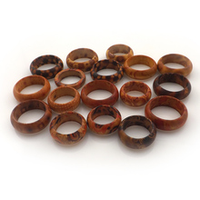 Fashion Wood Rings Kid's Rings Mix Color Mix Size 50pcs Wholesale Free Shipping 2024 - buy cheap