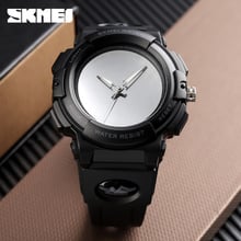 New Men Watch Blue LED Lighten Male Sport Wristwatches Quartz Shock Resistant Clock 50M Waterproof Relogios Masculino SKMEI 1521 2024 - buy cheap