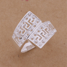 wholesale High quality silver plated Fashion jewelry rings WR-209 2024 - buy cheap