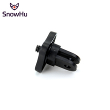 SnowHu-Mini trípode para GoPro Hero 9, 8, 7, 6, 5, Yi 4K GP99, monópode adaptador de liberación rápida con rosca de tornillo 1/4 2024 - compra barato