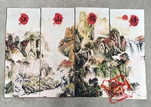 Coleção de antiguidades (esplêndidas da jiangshan) su pintura bordada para decoração da sala 2024 - compre barato