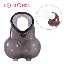 Male Cock Ring Scrotum Bondage Delay Ejaculation Reusable Penis Rings Chastity Cage Cock Sleeve Sex Toys For Men Adult Products 2024 - buy cheap