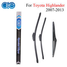 Oge Front And Rear Wiper Blade For Toyota Highlander 2007-2013 High Quality Rubber Windshield Car Auto Accessories 2024 - buy cheap