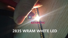 Chip de diodo emisor de luz LED, 100 unids/lote, blanco cálido, 2835, SMD, Ultra brillante, 0,2 W, 21-23LM 2024 - compra barato