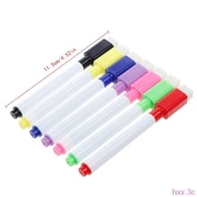 New 5Pcs Whiteboard Pen Erasable Dry White Board Markers Black Ink Fine Size Nip 2024 - buy cheap