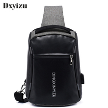 Male Cool Handbag Usb Charging Crossbody Bags Men Anti Theft Chest Bag School Summer Short Trip Messengers Bag 2022 New Arrival 2024 - buy cheap