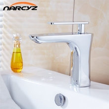 Grifo de latón para lavabo de baño, nuevo grifo caliente y frío de un solo mango de lujo, B0911 2024 - compra barato