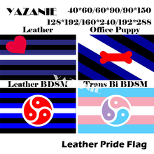 YAZANIE 128*192cm/160*240cm/192*288cm Big Transgender Bisexual Leather BDSM Rights Pride Flags and Banners Rainbow Car Hand Flag 2024 - buy cheap