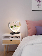 Настольная лампа в скандинавском стиле, креативная романтическая светодиодная прикроватная лампа для спальни, современный минималистичный домашний теплый светильник 2024 - купить недорого