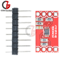 Placa de desvio de voltagem bidirecional, placa de desvio de nível elétrico i2c 3.5 ohm pca9306 2024 - compre barato