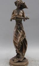Escultura de decoração de arte despertar, estátua de bronze discreto 2024 - compre barato