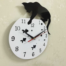 Relógio de quartzo de parede 3d, relógio espelhado e acrílico com agulha de movimento, para diy, sala de estar, relógios modernos 2024 - compre barato