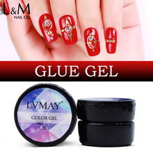 6 Pcs/ Lot Kit Sticky Glue Gel China Factory Brand Polish Nail Art Base Coat And Top Coat Set Decoration High Quality for fixed 2024 - buy cheap
