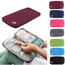 Durable Full Closure Zipped Travel Bag Wallet Document Organiser Card Cash Passport Ticket Holder Pouch 2024 - buy cheap