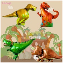 Taoup-globos inflables grandes de dinosaurio, decoración de fiesta de jungla de Safari, recuerdo de feliz cumpleaños, 1 unidad 2024 - compra barato