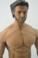 DIY 1/6 Scale Hugh Jackman action Figure Head Phicen Male Body 2024 - buy cheap