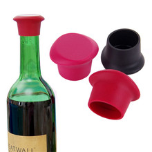 Hot sale Stopper Wine Bottle Silicone Bar Tools Preservation Wine Stoppers Kitchen Wine Champagne Stopper Beverage Closures Make 2024 - buy cheap