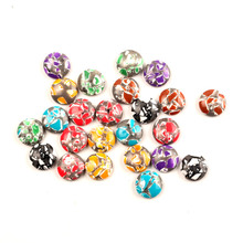 50Pcs Mixed Imitation Stone Round Resin Decoration Crafts Flatback Cabochon Embellishments For Scrapbooking Diy Accessories 2024 - buy cheap